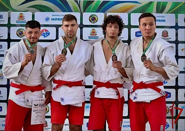 Сотрудник подмосковного главка Росгвардии стал двукратным чемпионом мира по пляжному самбо (видео)