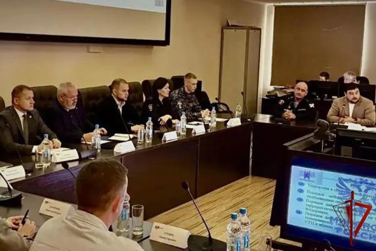 Росгвардейцы приняли участие в совещании по вопросам обеспечения безопасности в Подмосковье