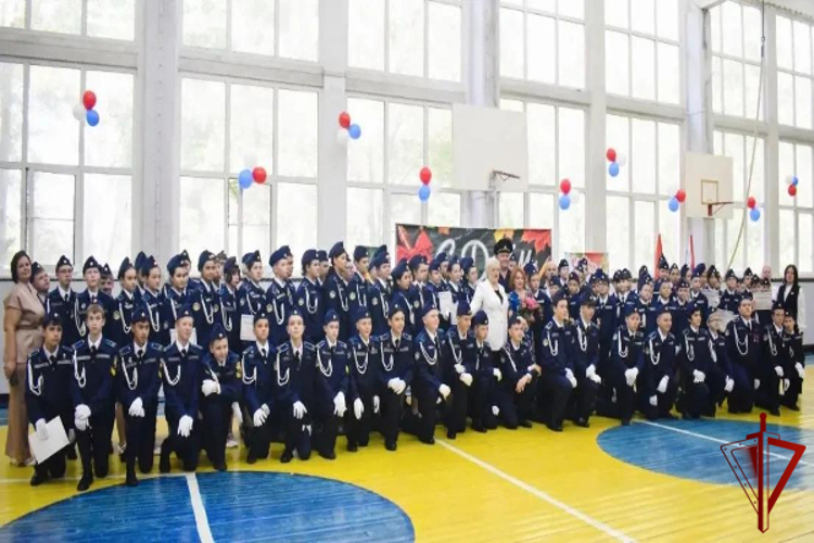 В Подмосковье состоялось торжественное открытие кадетских классов Росгвардии