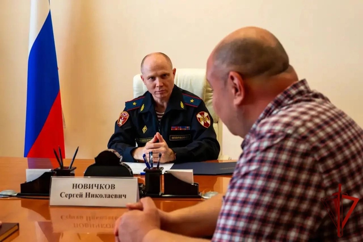 Начальник Главного управления Росгвардии по Московской области провел личный прием граждан