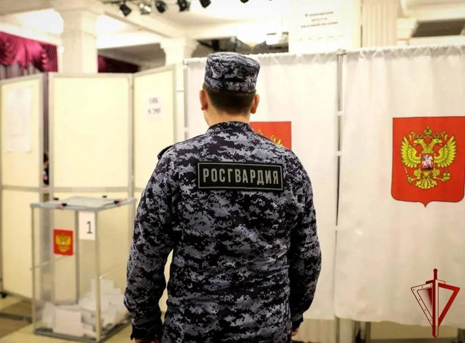 Росгвардейцы обеспечили правопорядок в период проведения Единого дня голосования в Подмосковье