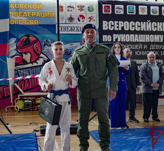 Сотрудники спецподразделения подмосковного главка Росгвардии приняли участие в организации Всероссийских соревнований 