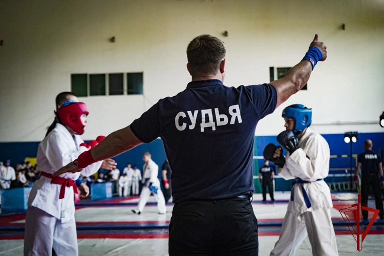 Сотрудники спецподразделения подмосковного главка Росгвардии приняли участие в организации Всероссийских соревнований 