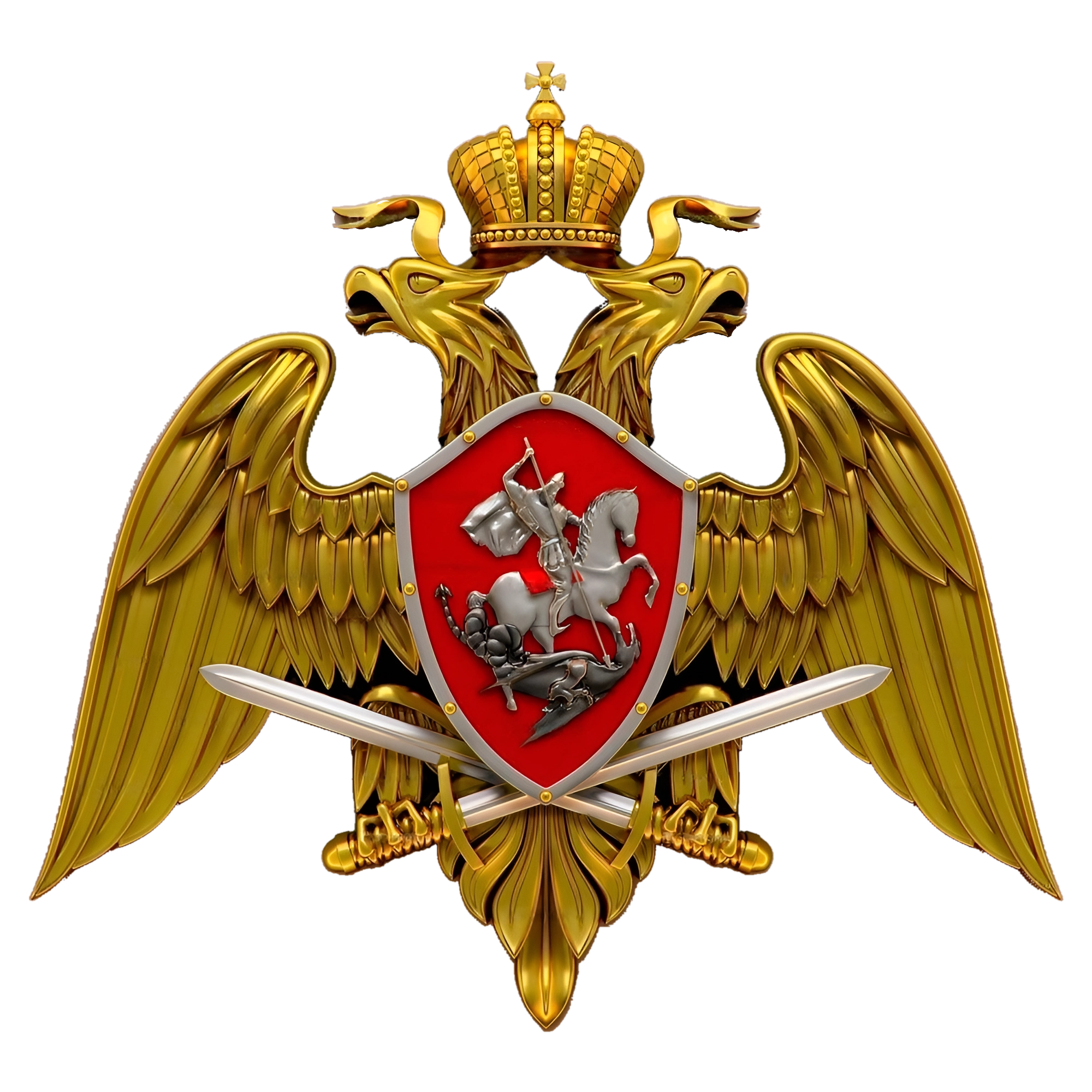 Эмблема слева