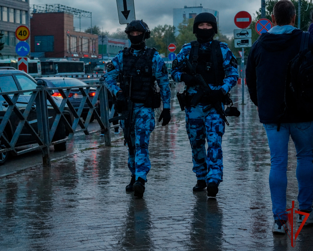 Росгвардейцы обеспечили правопорядок во время футбольного матча в Подмосковье