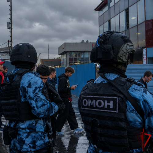 Росгвардейцы обеспечили правопорядок во время футбольного матча в Подмосковье