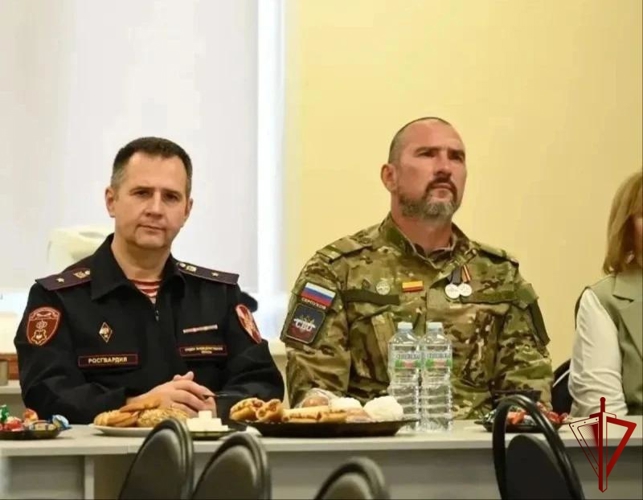 Росгвардейцы провели урок мужества в Подмосковье